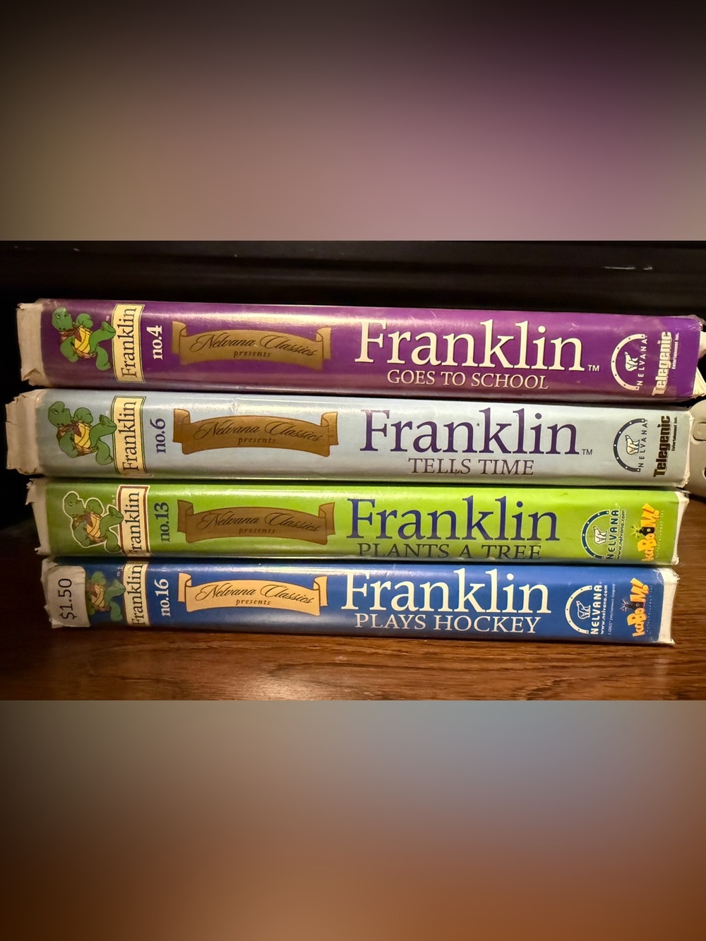 Nelvana Classics Franklin VHS Bundle (4 Tapes)